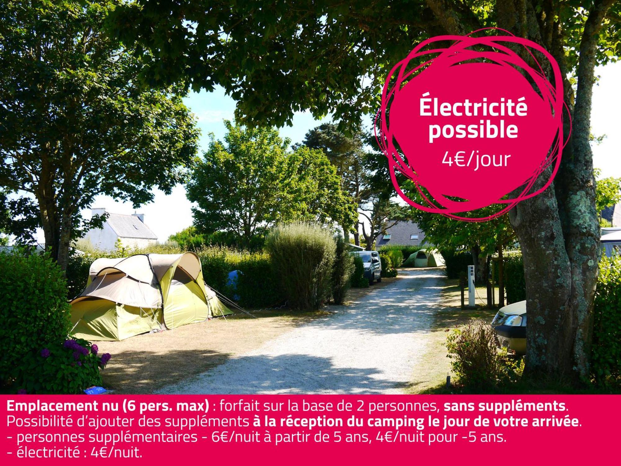 Camping La Corniche Plozévet Eksteriør bilde